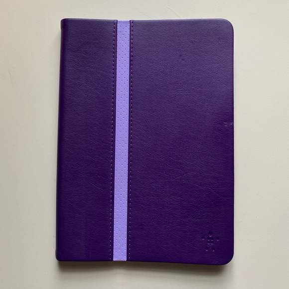 BELKIN iPad Mini Case - “Plum Stripe” - Picture 1 of 13